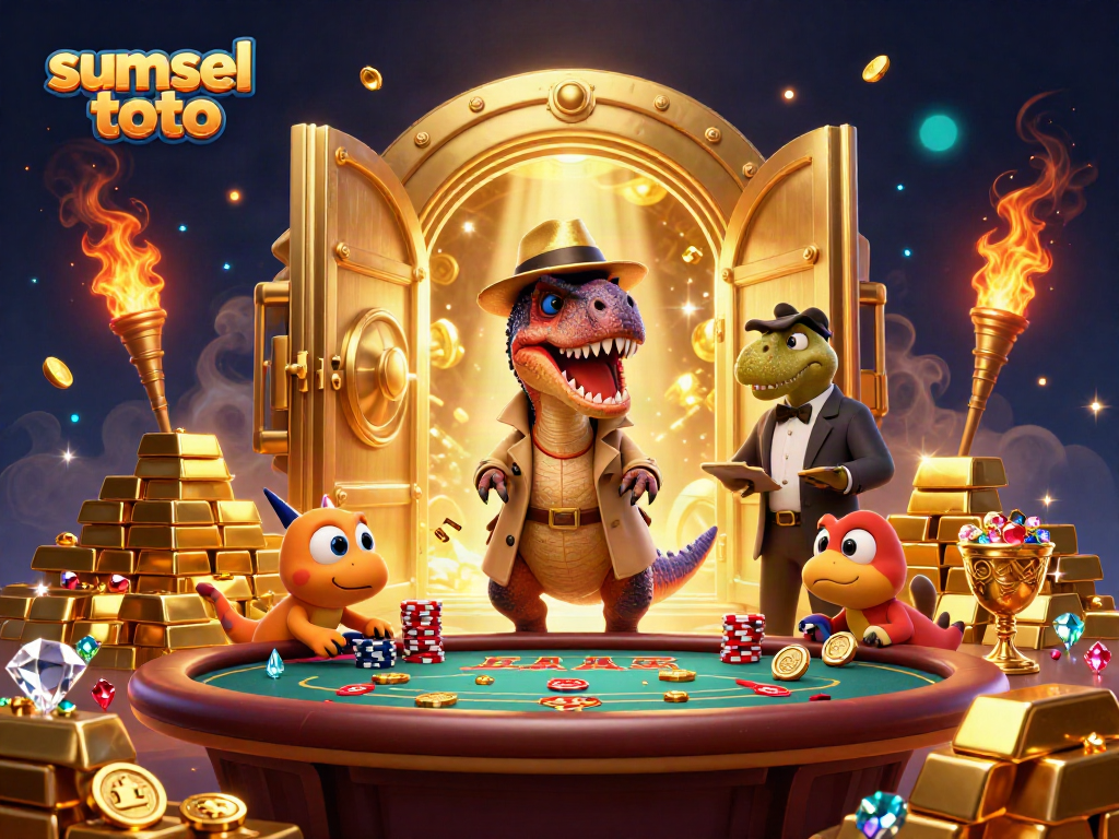 Experience thrilling action at sumsel toto, where a cunning velociraptor card counter plots to win at blackjack.