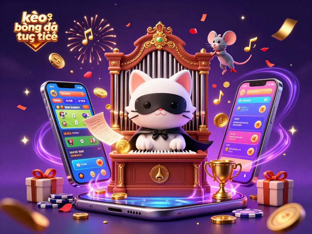 Experience kèo bóng đá trực tuyến sports betting excitement with vibrant 3D characters and dynamic gaming visuals.