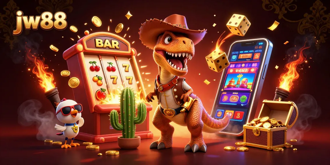 Experience thrilling jackpots at jw88 with colorful slot machines and dynamic characters.
