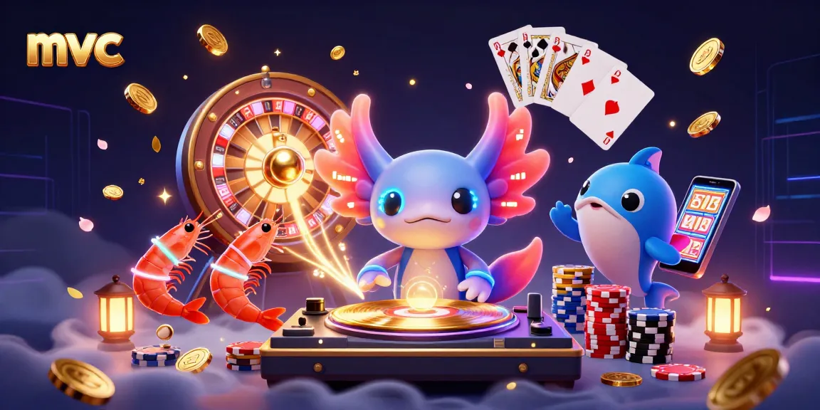 Experience thrilling gameplay at mvc with vibrant casino scenes featuring a DJ and energetic animations.